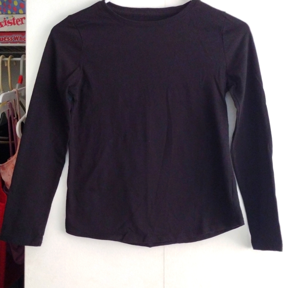 Kids Wonder Nation long sleeve, large, black